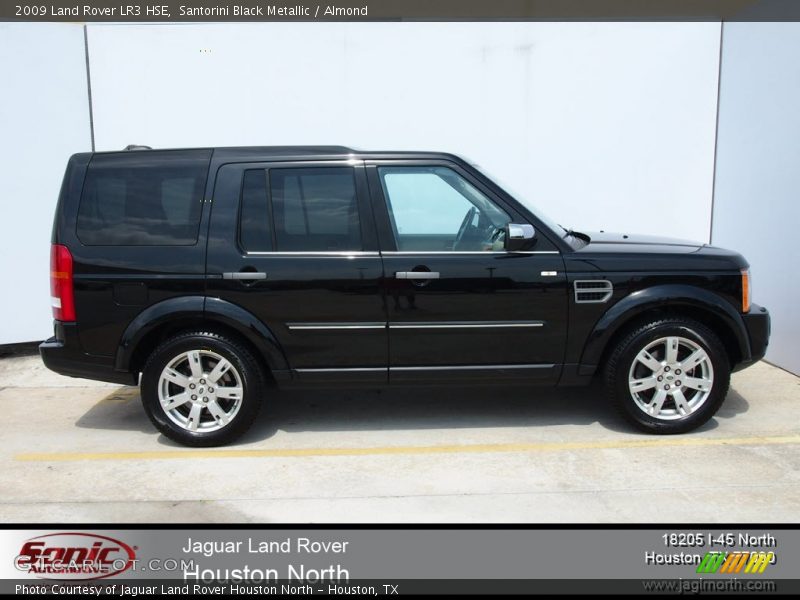 Santorini Black Metallic / Almond 2009 Land Rover LR3 HSE