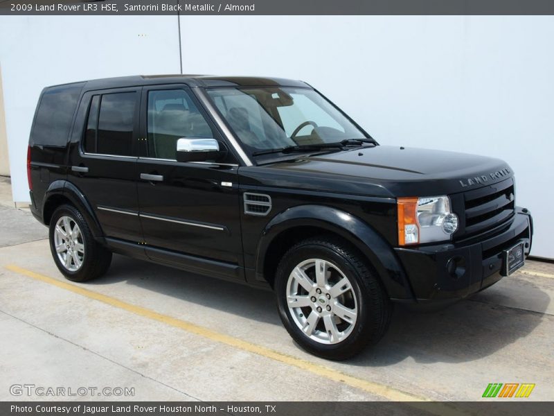 Santorini Black Metallic / Almond 2009 Land Rover LR3 HSE