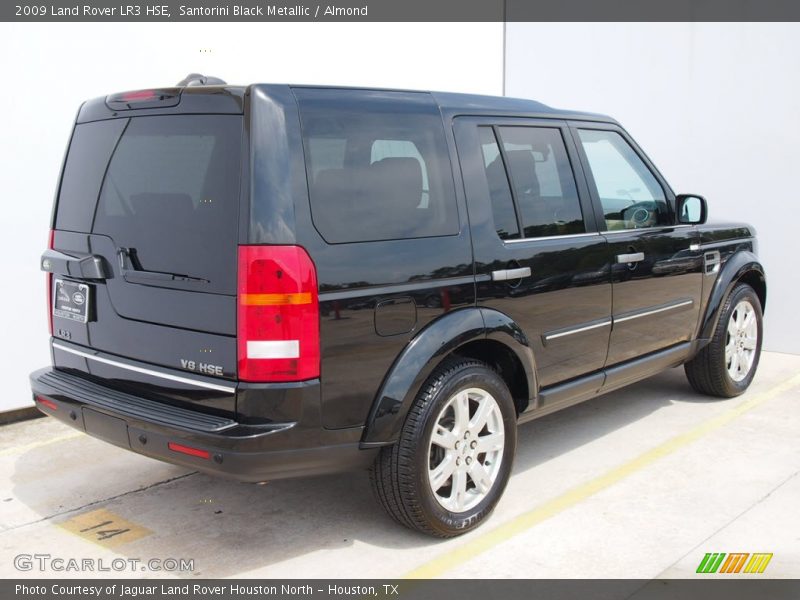 Santorini Black Metallic / Almond 2009 Land Rover LR3 HSE
