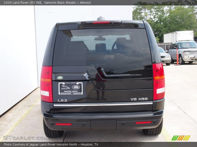 Santorini Black Metallic / Almond 2009 Land Rover LR3 HSE