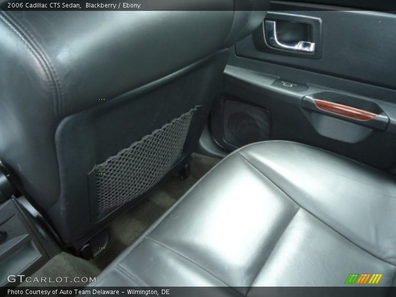 Blackberry / Ebony 2006 Cadillac CTS Sedan