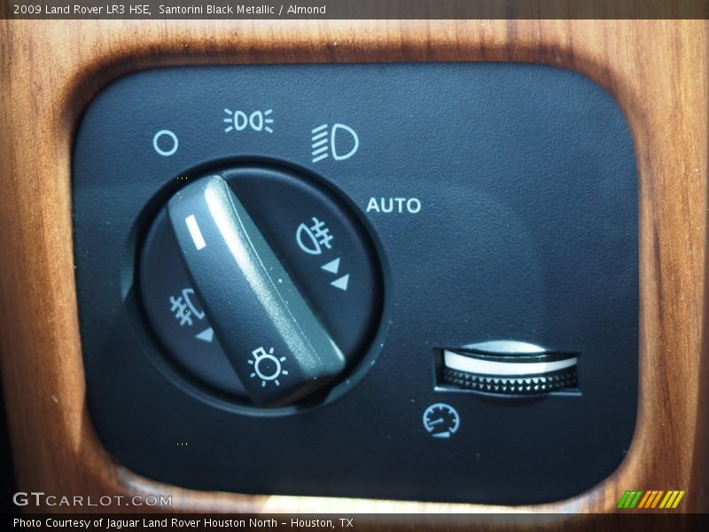 Controls of 2009 LR3 HSE