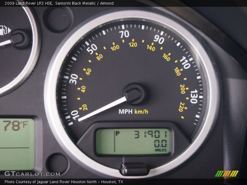  2009 LR3 HSE HSE Gauges