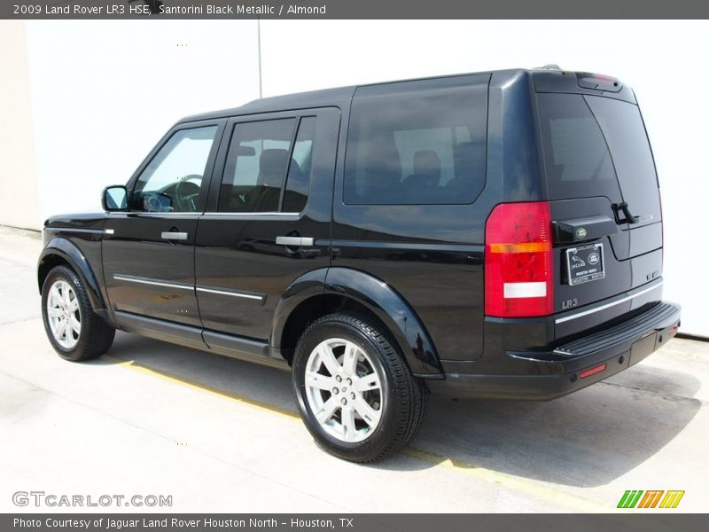 Santorini Black Metallic / Almond 2009 Land Rover LR3 HSE