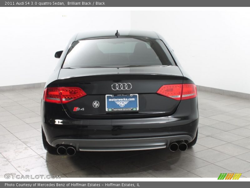 Brilliant Black / Black 2011 Audi S4 3.0 quattro Sedan