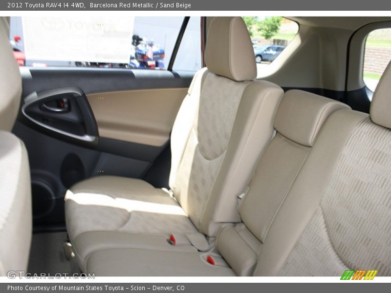 Barcelona Red Metallic / Sand Beige 2012 Toyota RAV4 I4 4WD