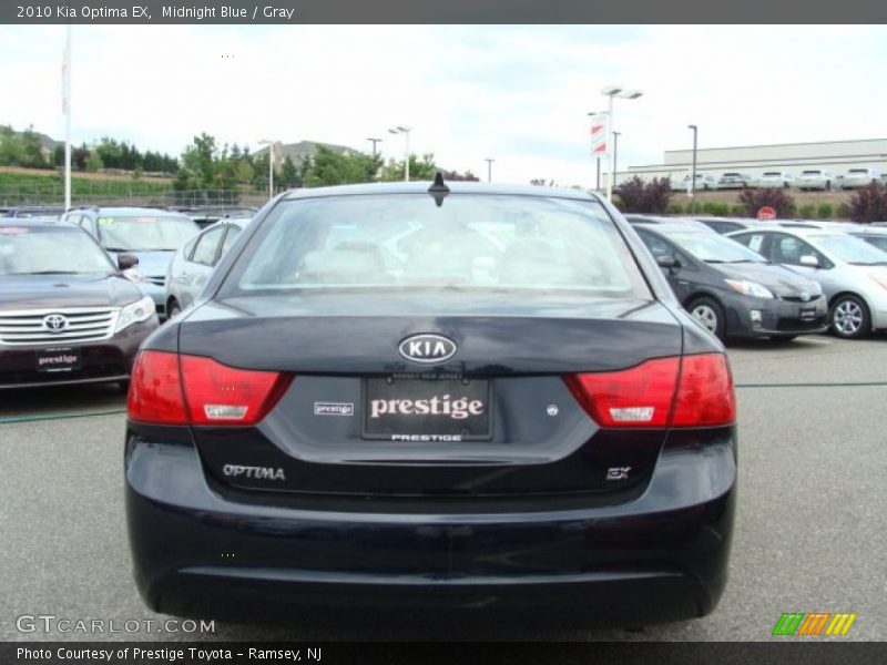Midnight Blue / Gray 2010 Kia Optima EX