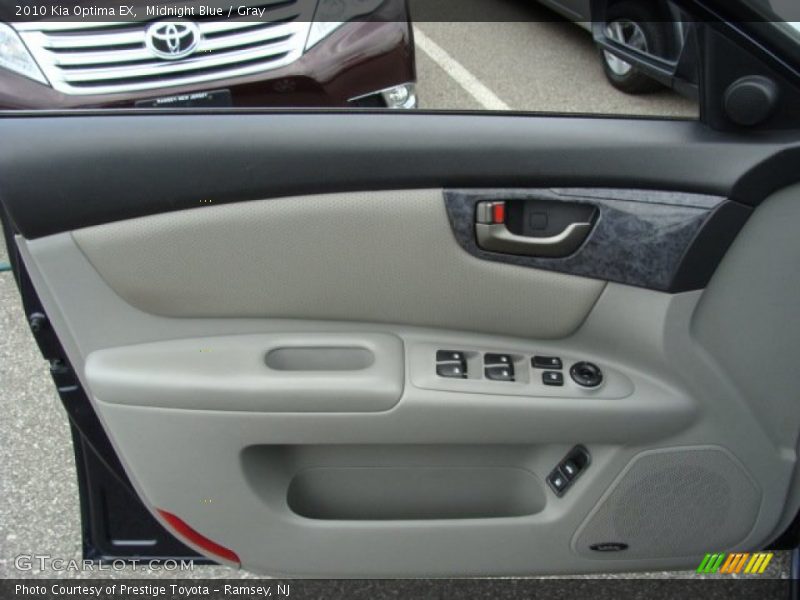 Midnight Blue / Gray 2010 Kia Optima EX