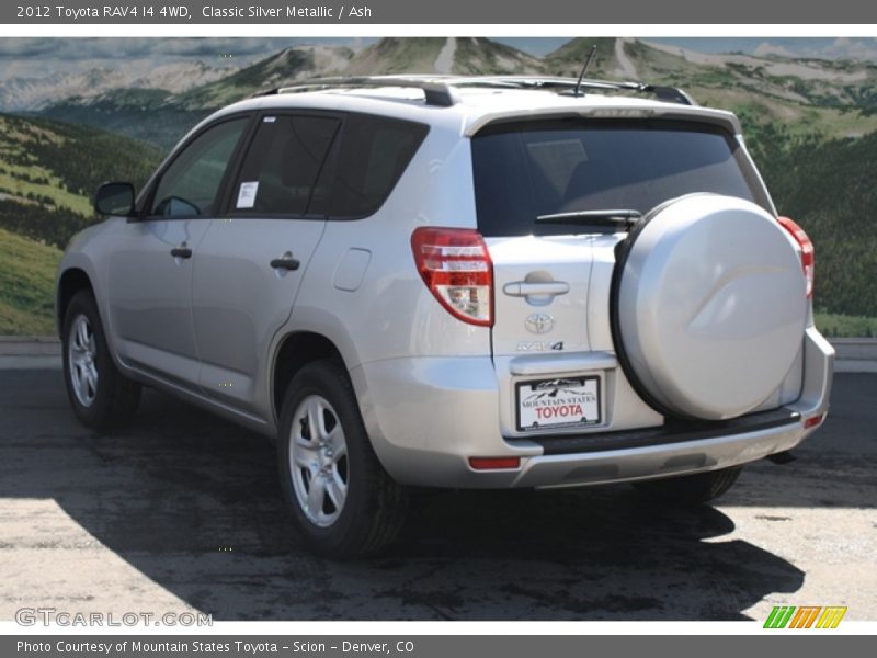 Classic Silver Metallic / Ash 2012 Toyota RAV4 I4 4WD