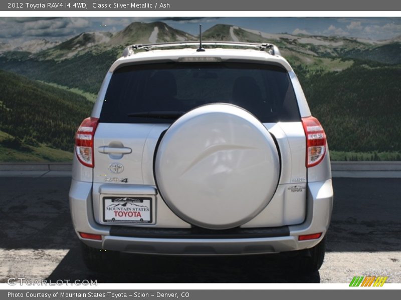 Classic Silver Metallic / Ash 2012 Toyota RAV4 I4 4WD
