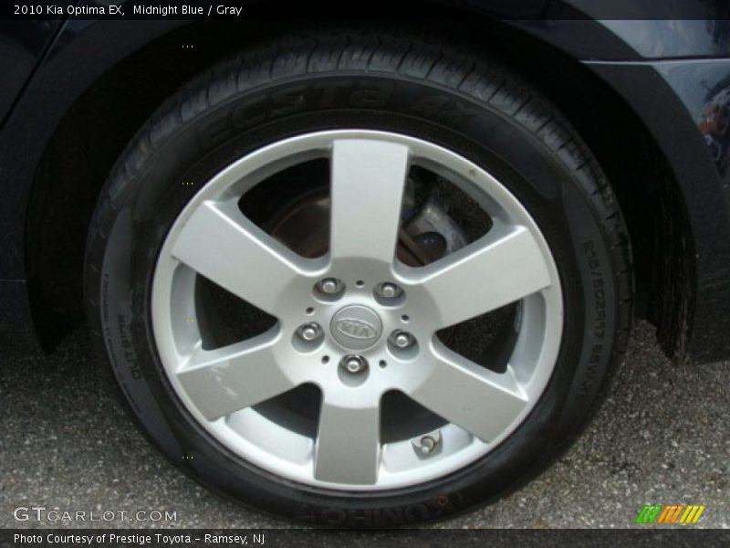 Midnight Blue / Gray 2010 Kia Optima EX