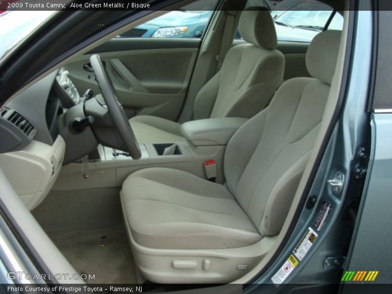 Aloe Green Metallic / Bisque 2009 Toyota Camry