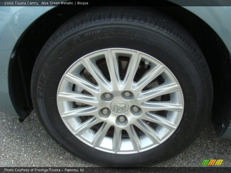 Aloe Green Metallic / Bisque 2009 Toyota Camry