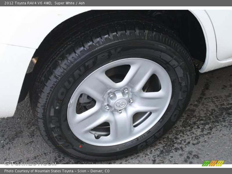 Super White / Ash 2012 Toyota RAV4 V6 4WD