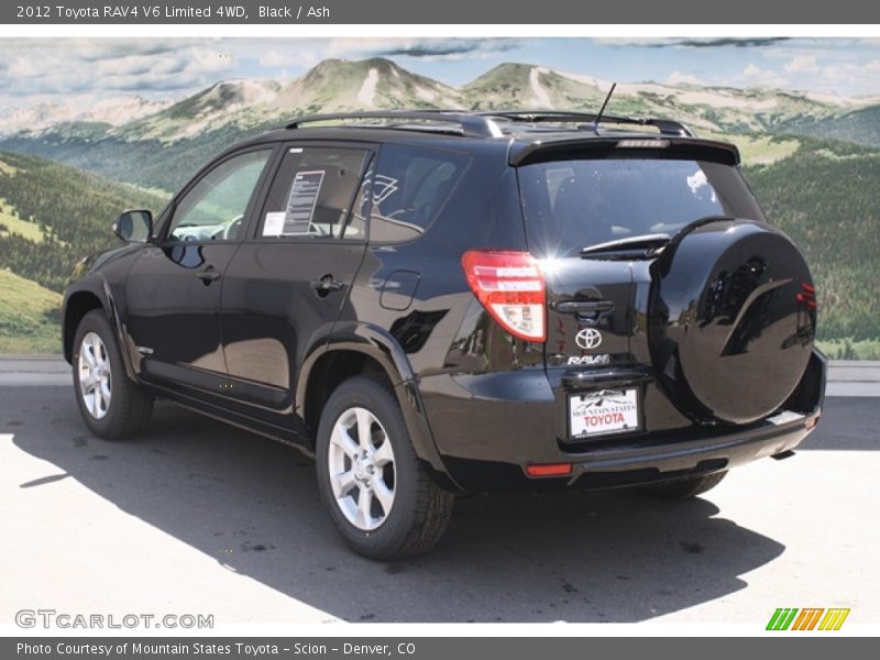 Black / Ash 2012 Toyota RAV4 V6 Limited 4WD