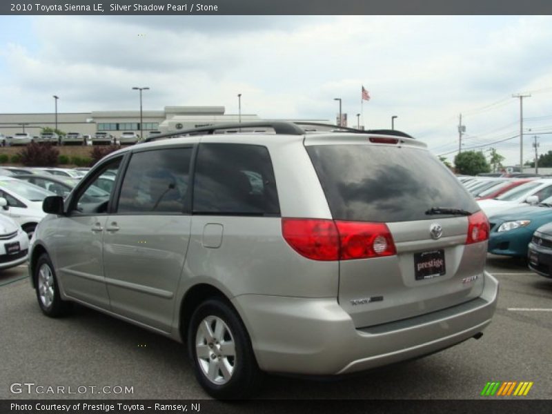 Silver Shadow Pearl / Stone 2010 Toyota Sienna LE