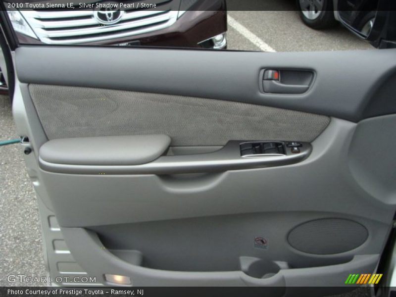 Silver Shadow Pearl / Stone 2010 Toyota Sienna LE
