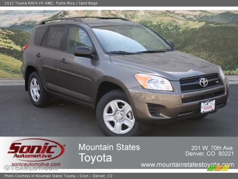 Pyrite Mica / Sand Beige 2012 Toyota RAV4 V6 4WD