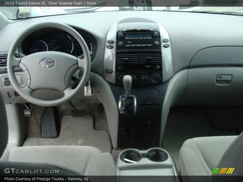 Silver Shadow Pearl / Stone 2010 Toyota Sienna LE
