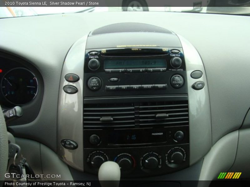 Silver Shadow Pearl / Stone 2010 Toyota Sienna LE