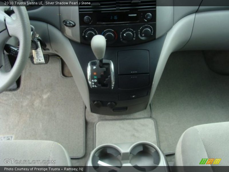 Silver Shadow Pearl / Stone 2010 Toyota Sienna LE