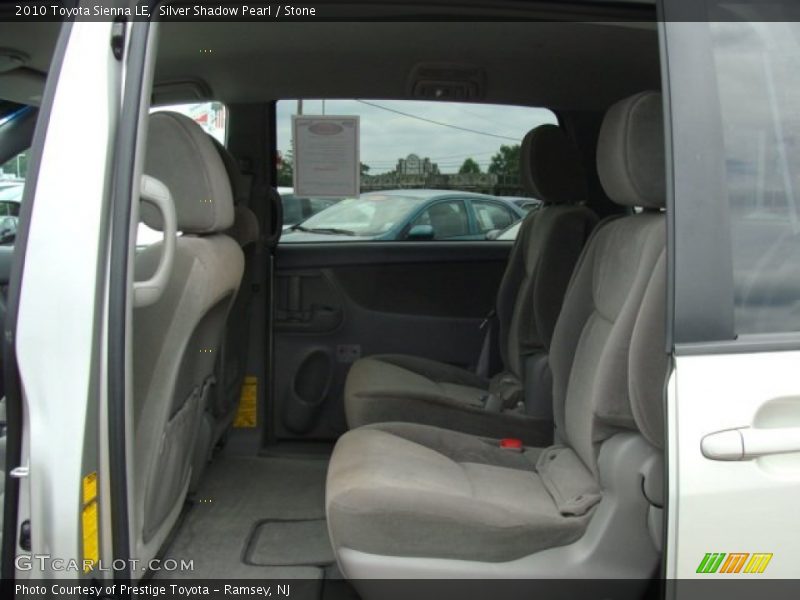 Silver Shadow Pearl / Stone 2010 Toyota Sienna LE