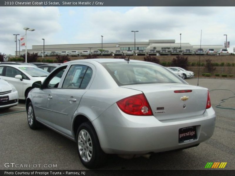 Silver Ice Metallic / Gray 2010 Chevrolet Cobalt LS Sedan