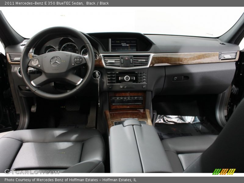 Black / Black 2011 Mercedes-Benz E 350 BlueTEC Sedan