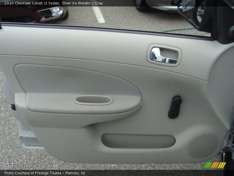 Silver Ice Metallic / Gray 2010 Chevrolet Cobalt LS Sedan