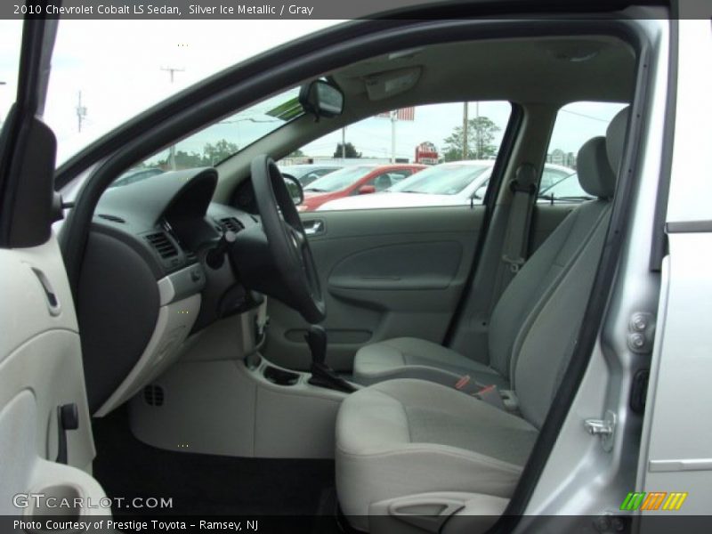 Silver Ice Metallic / Gray 2010 Chevrolet Cobalt LS Sedan