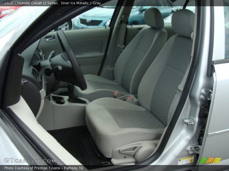 Silver Ice Metallic / Gray 2010 Chevrolet Cobalt LS Sedan