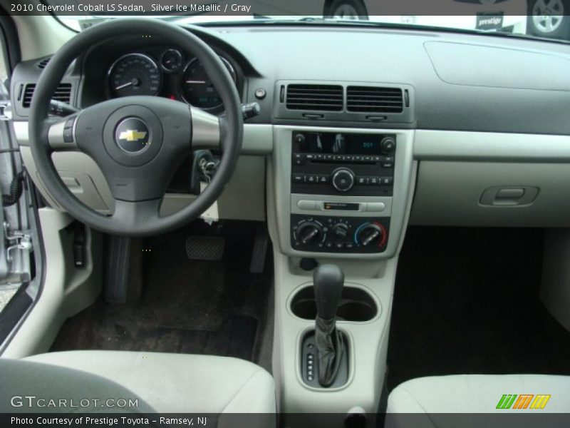Silver Ice Metallic / Gray 2010 Chevrolet Cobalt LS Sedan