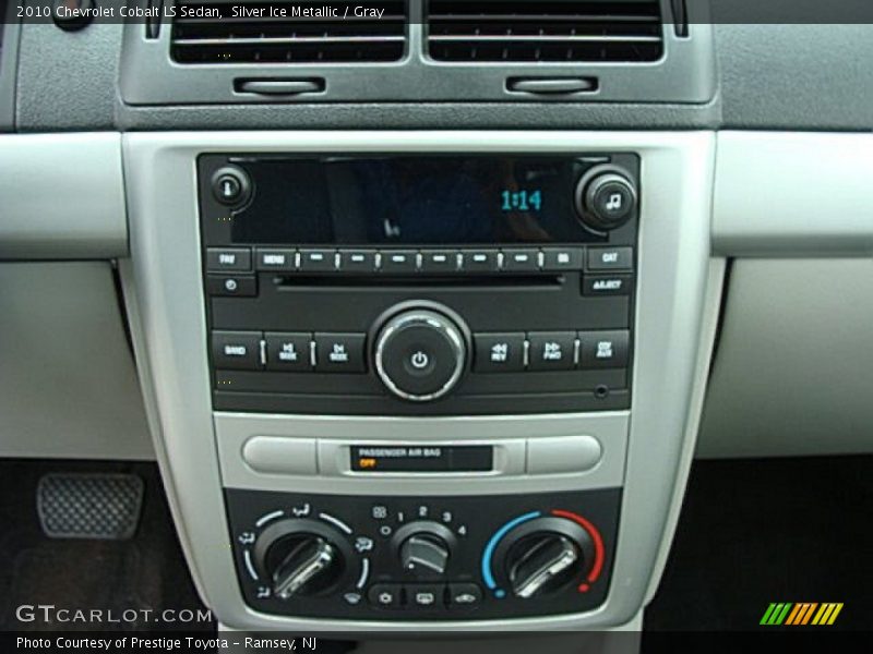 Silver Ice Metallic / Gray 2010 Chevrolet Cobalt LS Sedan