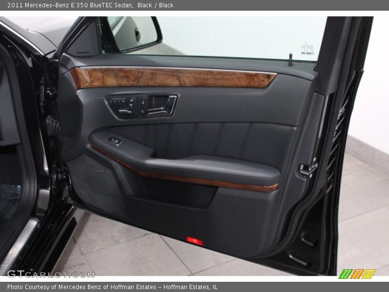 Black / Black 2011 Mercedes-Benz E 350 BlueTEC Sedan