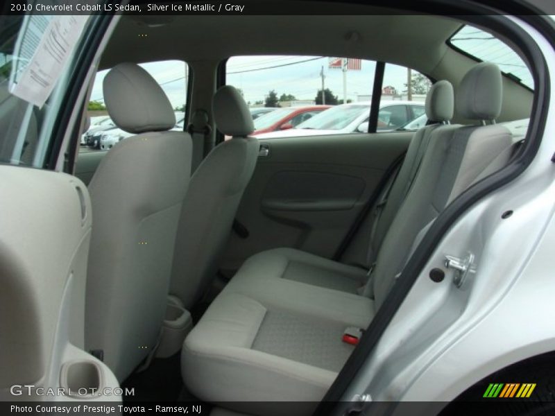 Silver Ice Metallic / Gray 2010 Chevrolet Cobalt LS Sedan