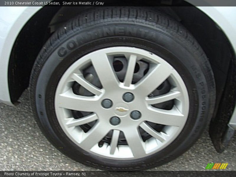 Silver Ice Metallic / Gray 2010 Chevrolet Cobalt LS Sedan