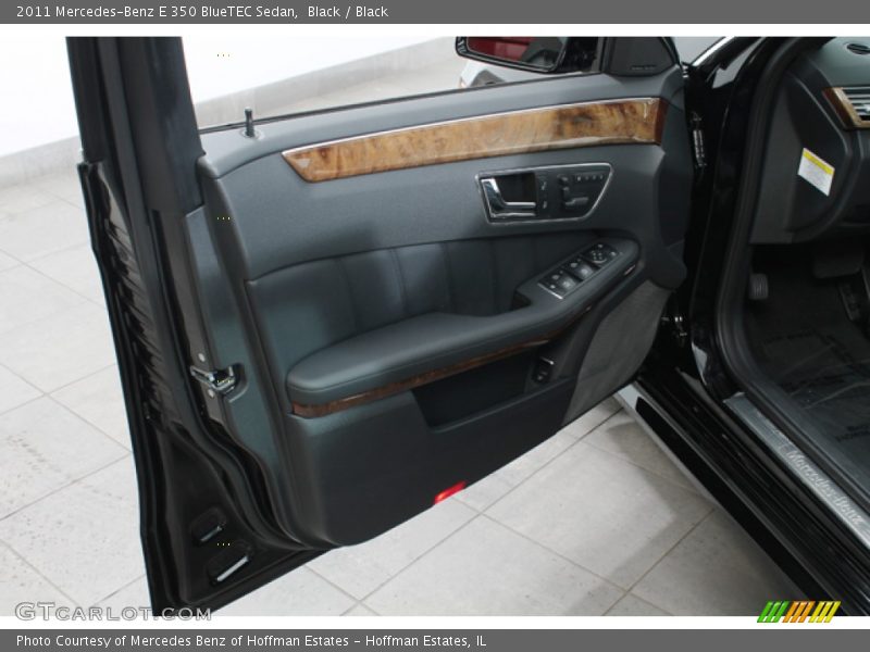 Black / Black 2011 Mercedes-Benz E 350 BlueTEC Sedan