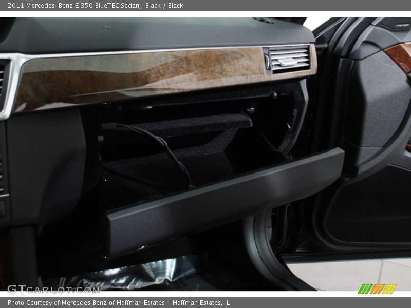 Black / Black 2011 Mercedes-Benz E 350 BlueTEC Sedan