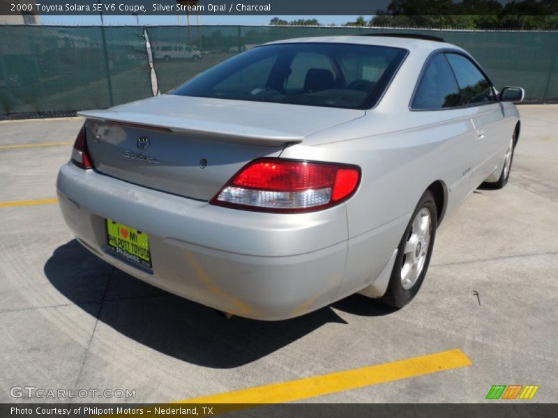 Silver Stream Opal / Charcoal 2000 Toyota Solara SE V6 Coupe