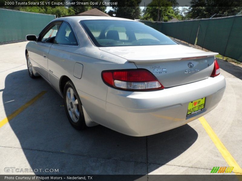 Silver Stream Opal / Charcoal 2000 Toyota Solara SE V6 Coupe