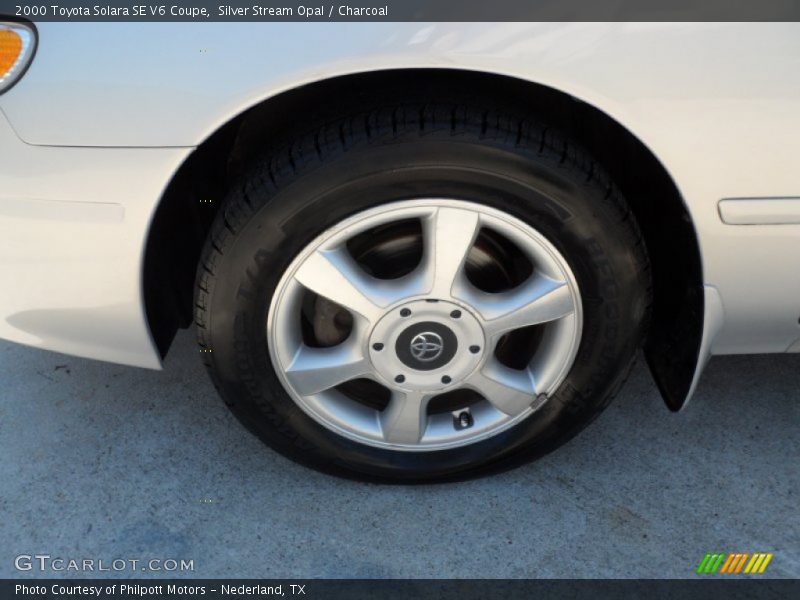 Silver Stream Opal / Charcoal 2000 Toyota Solara SE V6 Coupe