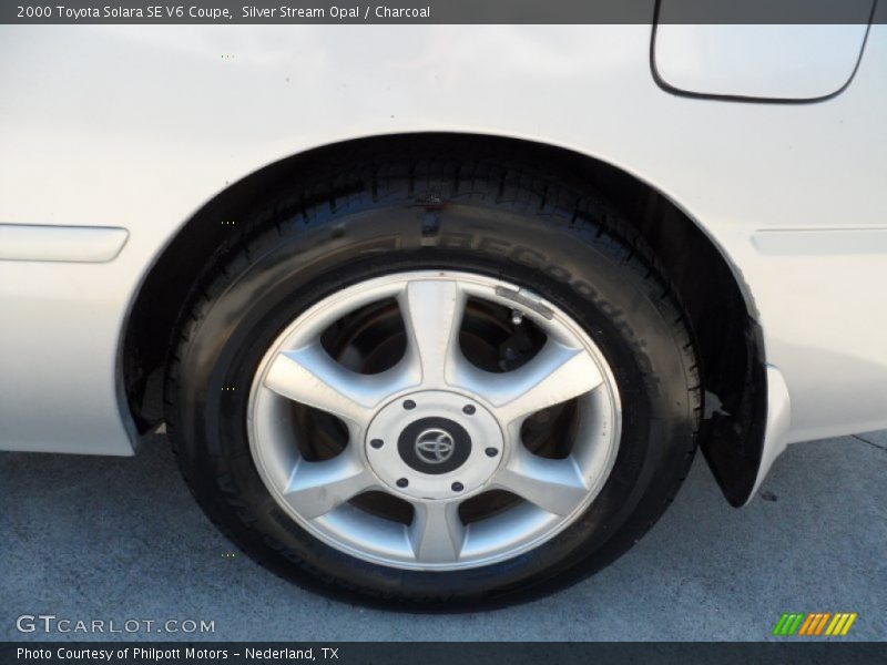 Silver Stream Opal / Charcoal 2000 Toyota Solara SE V6 Coupe
