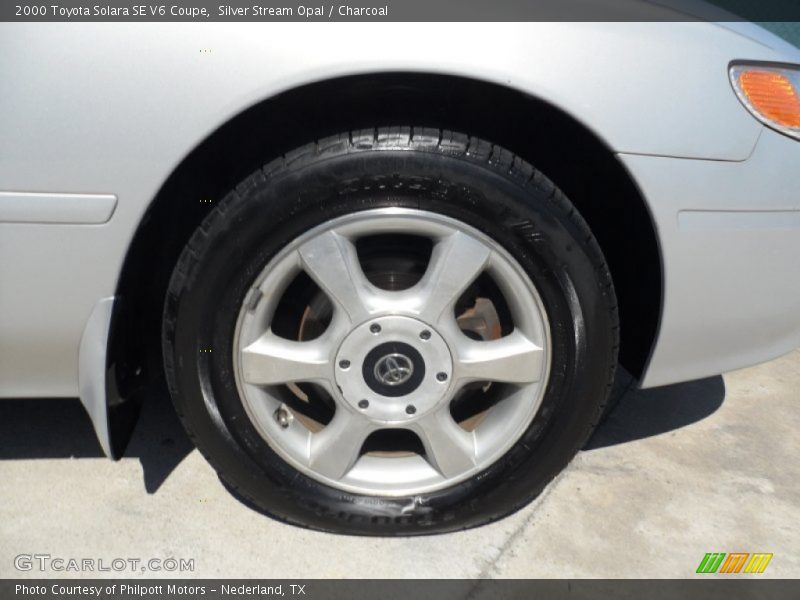 Silver Stream Opal / Charcoal 2000 Toyota Solara SE V6 Coupe