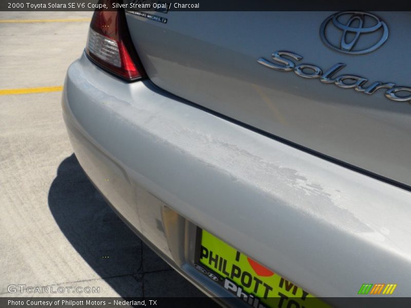 Silver Stream Opal / Charcoal 2000 Toyota Solara SE V6 Coupe
