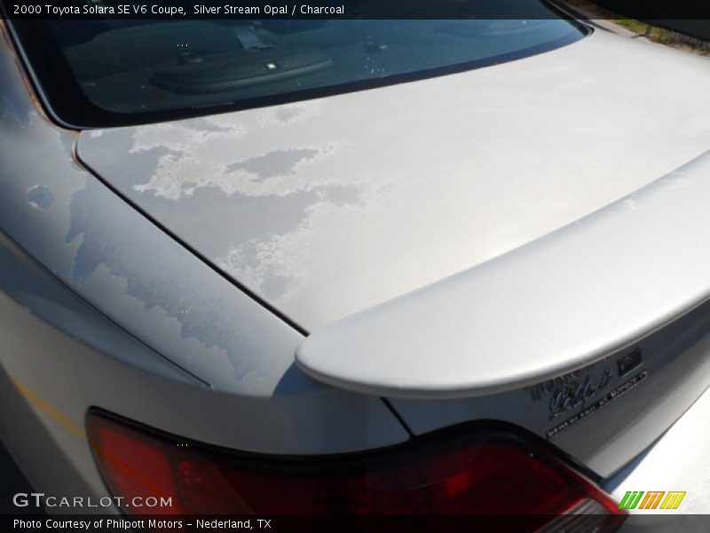 Silver Stream Opal / Charcoal 2000 Toyota Solara SE V6 Coupe