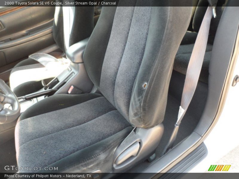 Silver Stream Opal / Charcoal 2000 Toyota Solara SE V6 Coupe