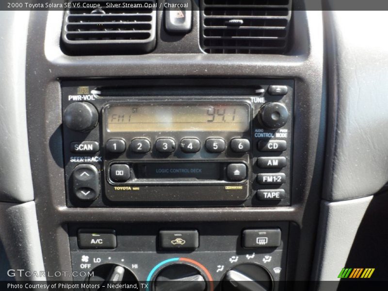 Silver Stream Opal / Charcoal 2000 Toyota Solara SE V6 Coupe