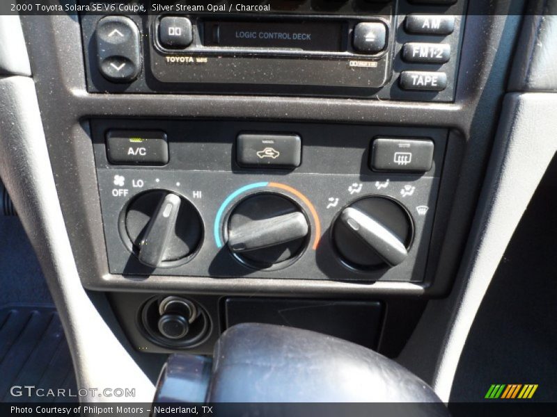 Silver Stream Opal / Charcoal 2000 Toyota Solara SE V6 Coupe