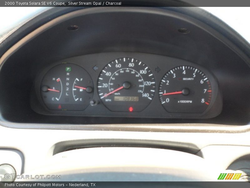 Silver Stream Opal / Charcoal 2000 Toyota Solara SE V6 Coupe