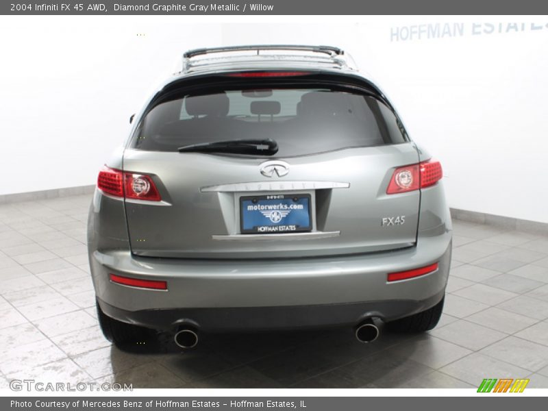 Diamond Graphite Gray Metallic / Willow 2004 Infiniti FX 45 AWD